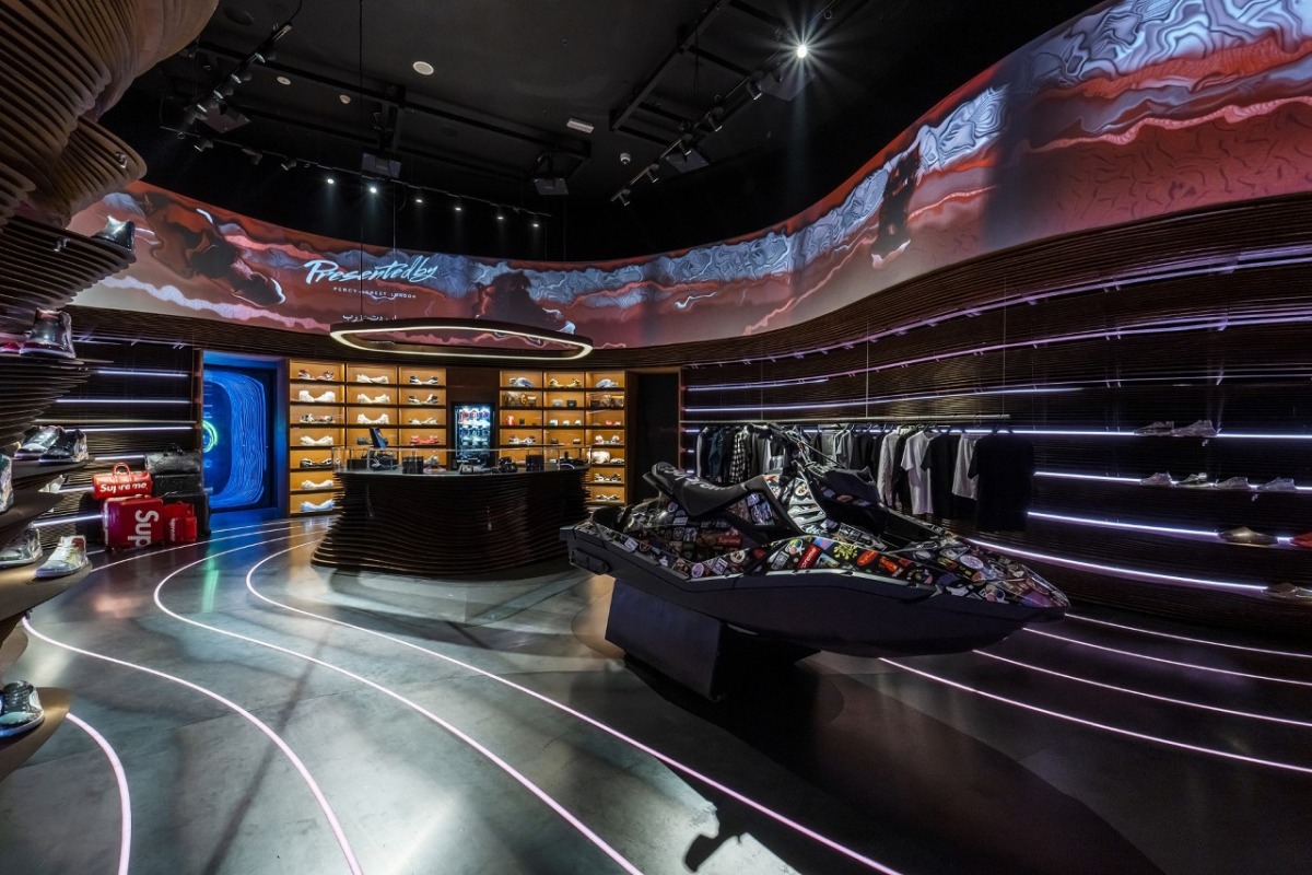 Presentedby store in Doha Design District, Msheireb Downtown Doha.