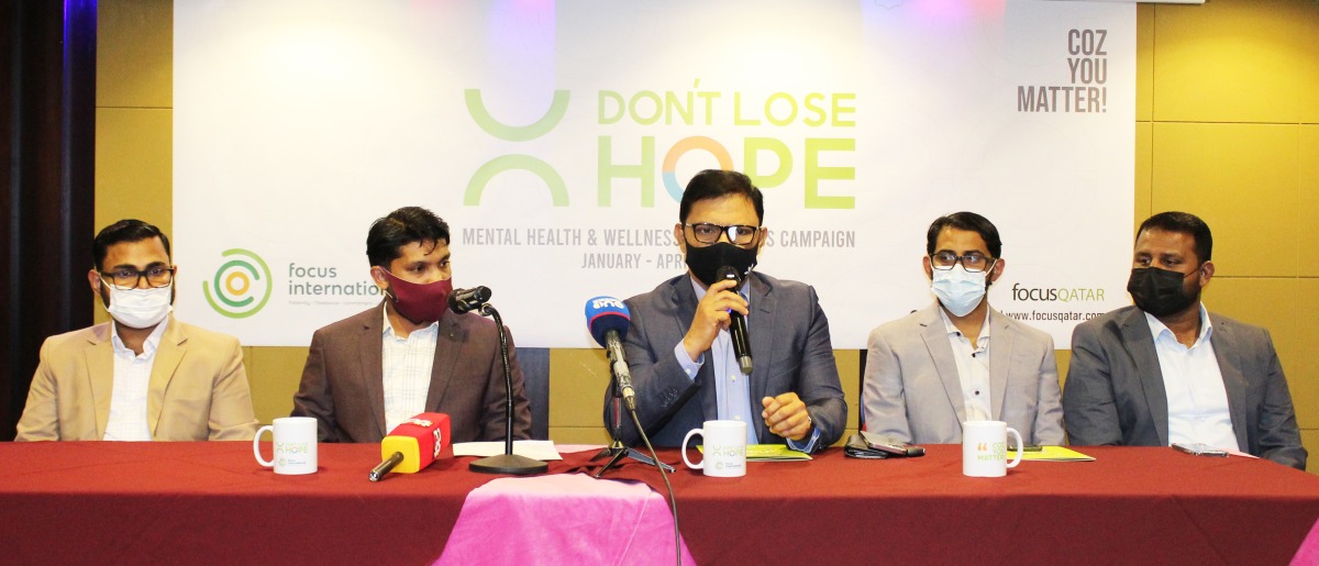 Focus International Qatar Region to launch mental health campaign | The