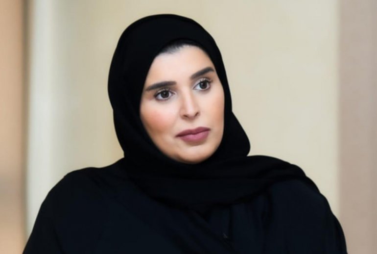The Minister of Social Development and Family HE Mariam bint Ali bin Nasser Al Misnad