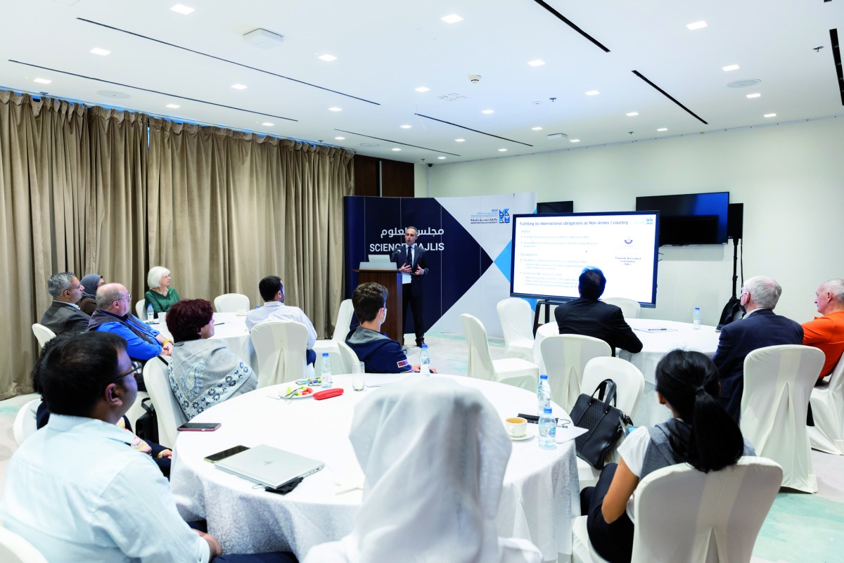 Participants during QEERI's Science Majlis community outreach event.