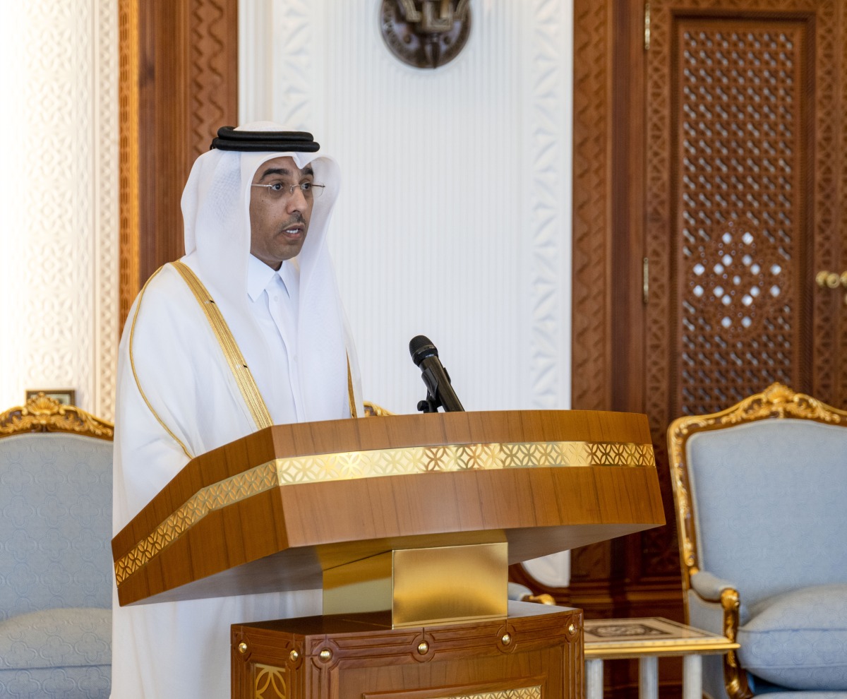 Minister of Labour H E Dr. Ali bin Smaikh Al Marri 