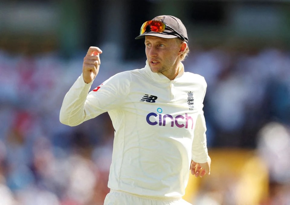 March 20, 2022 England's Joe Root reacts Action Images via Reuters/Jason Cairnduff

