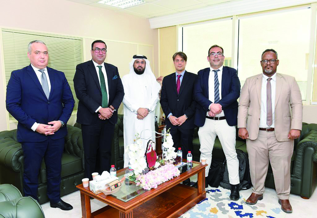 FAO delegation at the Ministry of Municipality.