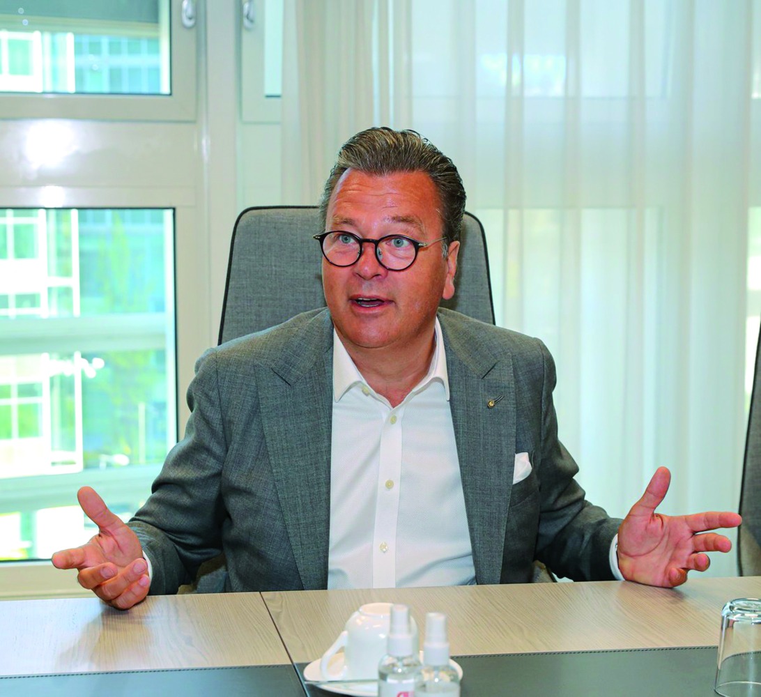 CEO of the German Association for Small and Medium Businesses (BVMW) Markus Jerger 