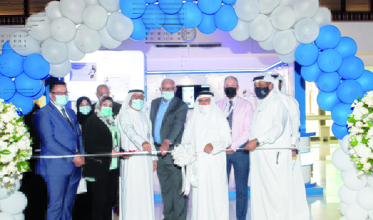 Officials during the launch of a nationwide awareness campaign on diabetes. 