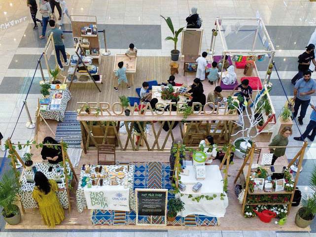 One Tide's  zero waste festival at Doha Festival City.