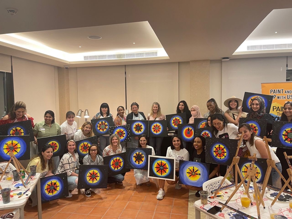 Women's Circle partners Paint The Town to host 'Women in Art' - Vimarsana News