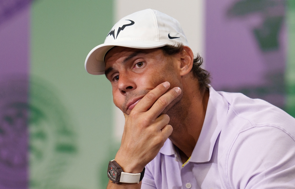 Nadal pulls out of Wimbledon semi-final with abdominal injury - Vimarsana News