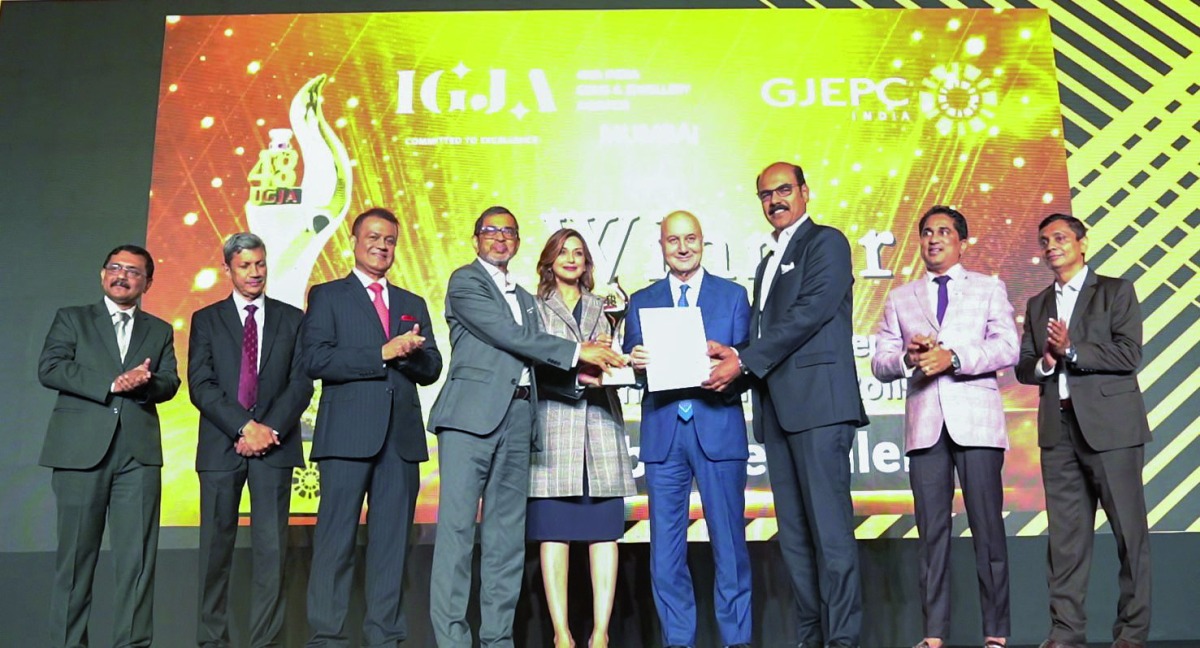 Officials during the award ceremony.
