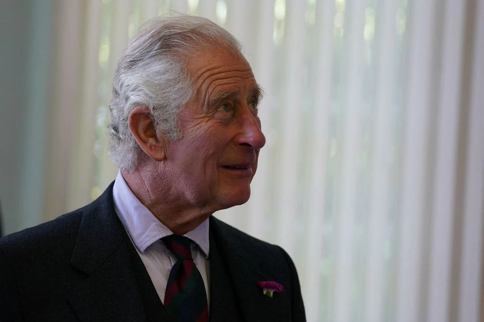 Britain's Prince Charles meets local community groups after meeting volunteers and supporters of Caithness food bank at Carnegie Library in Wick, Scotland, Britain, on July 29, 2022. Andrew Milligan/Pool via REUTERS
