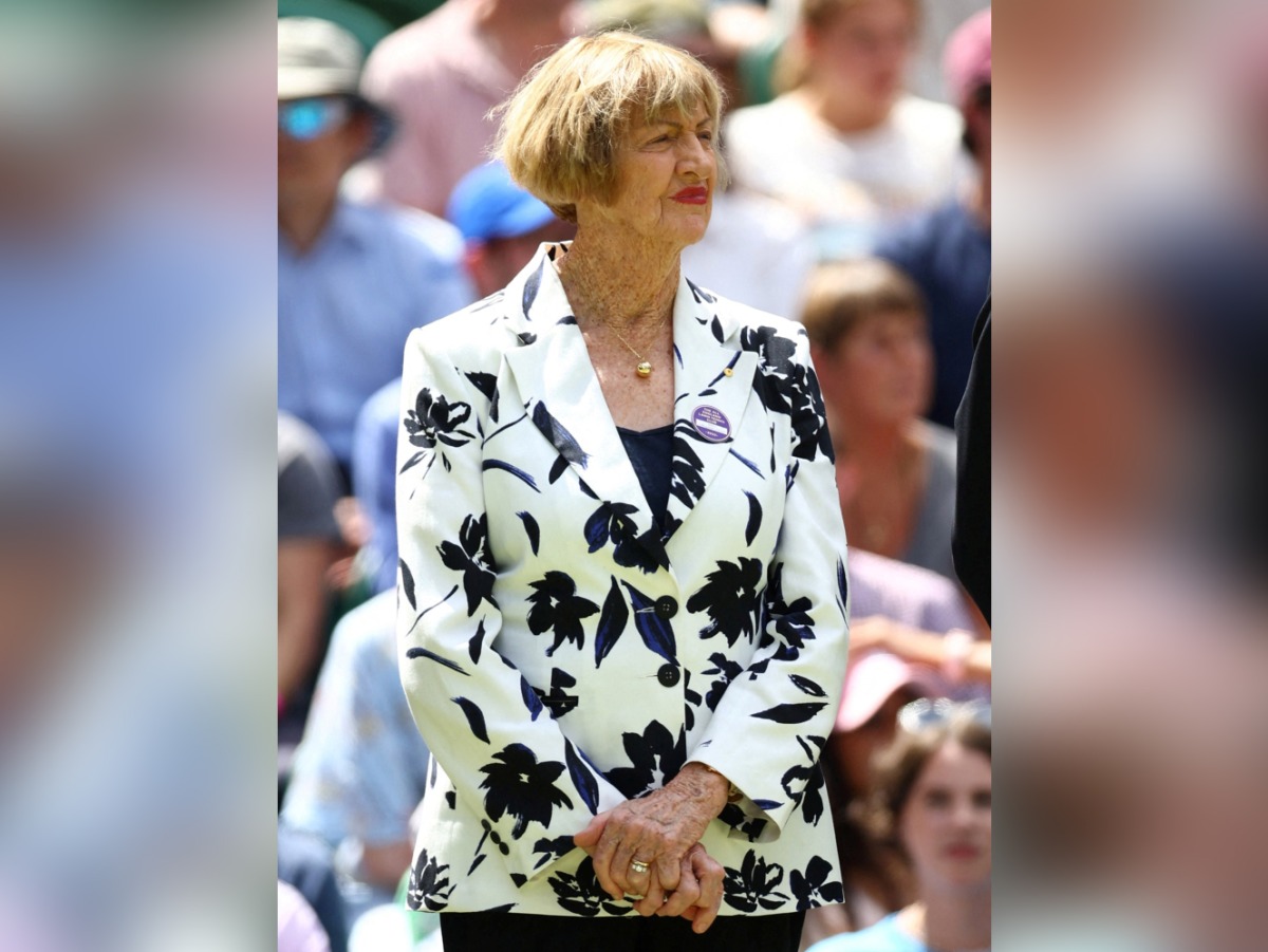 Margaret Court is seen during centre court centenary celebrations Reuters/Hannah Mckay/File Photo

