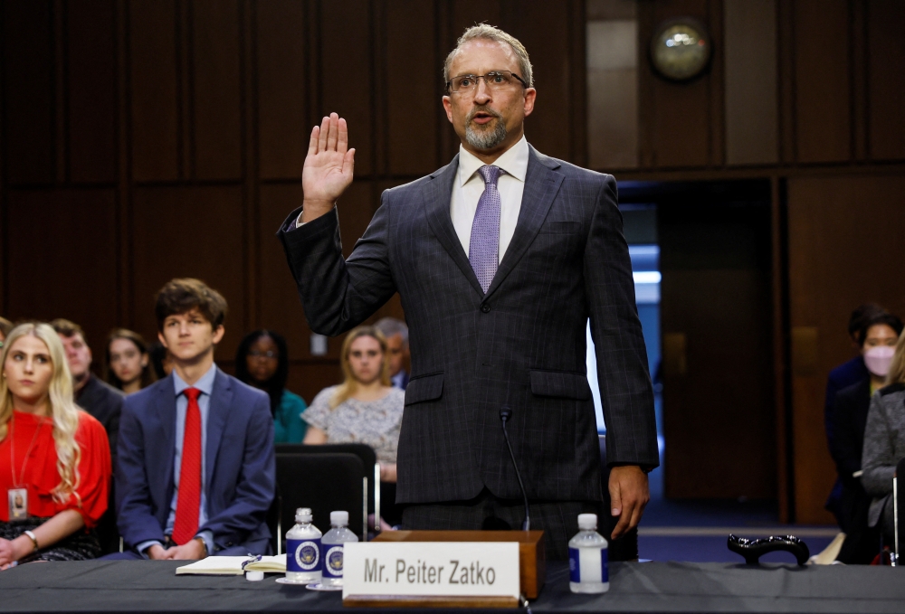 Twitter Inc.'s former security chief Peiter 
