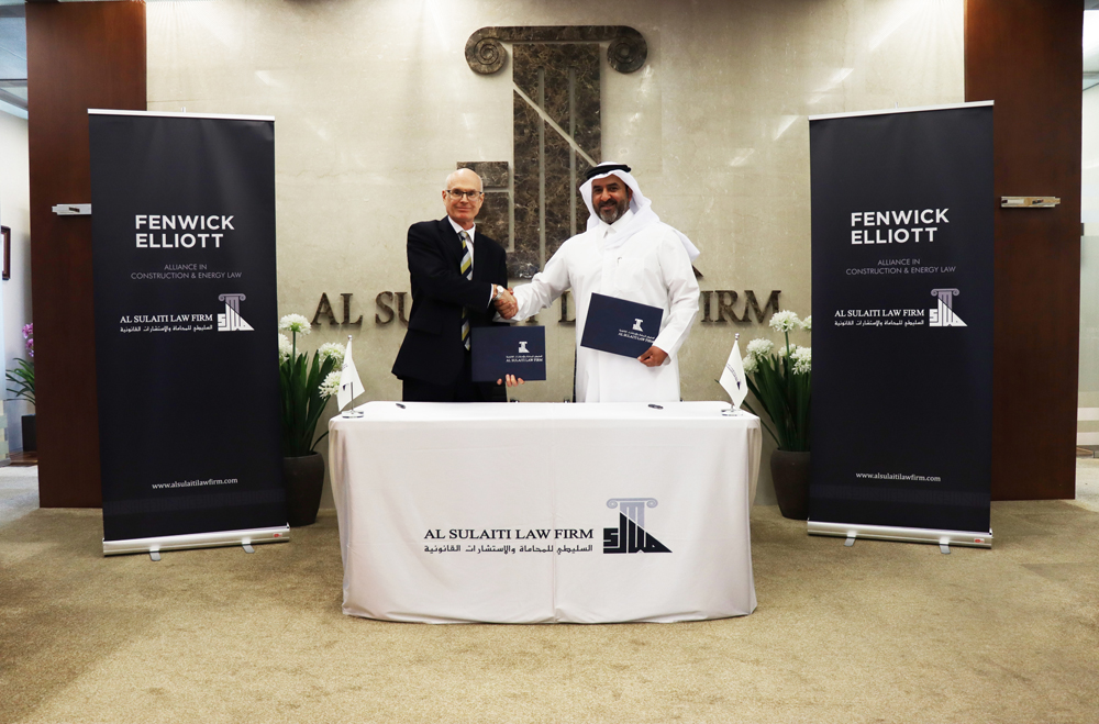 Al Sulaiti Law Firm and Fenwick Elliott LLP have formed an alliance to strengthen their construction and energy services in Qatar - Vimarsana News