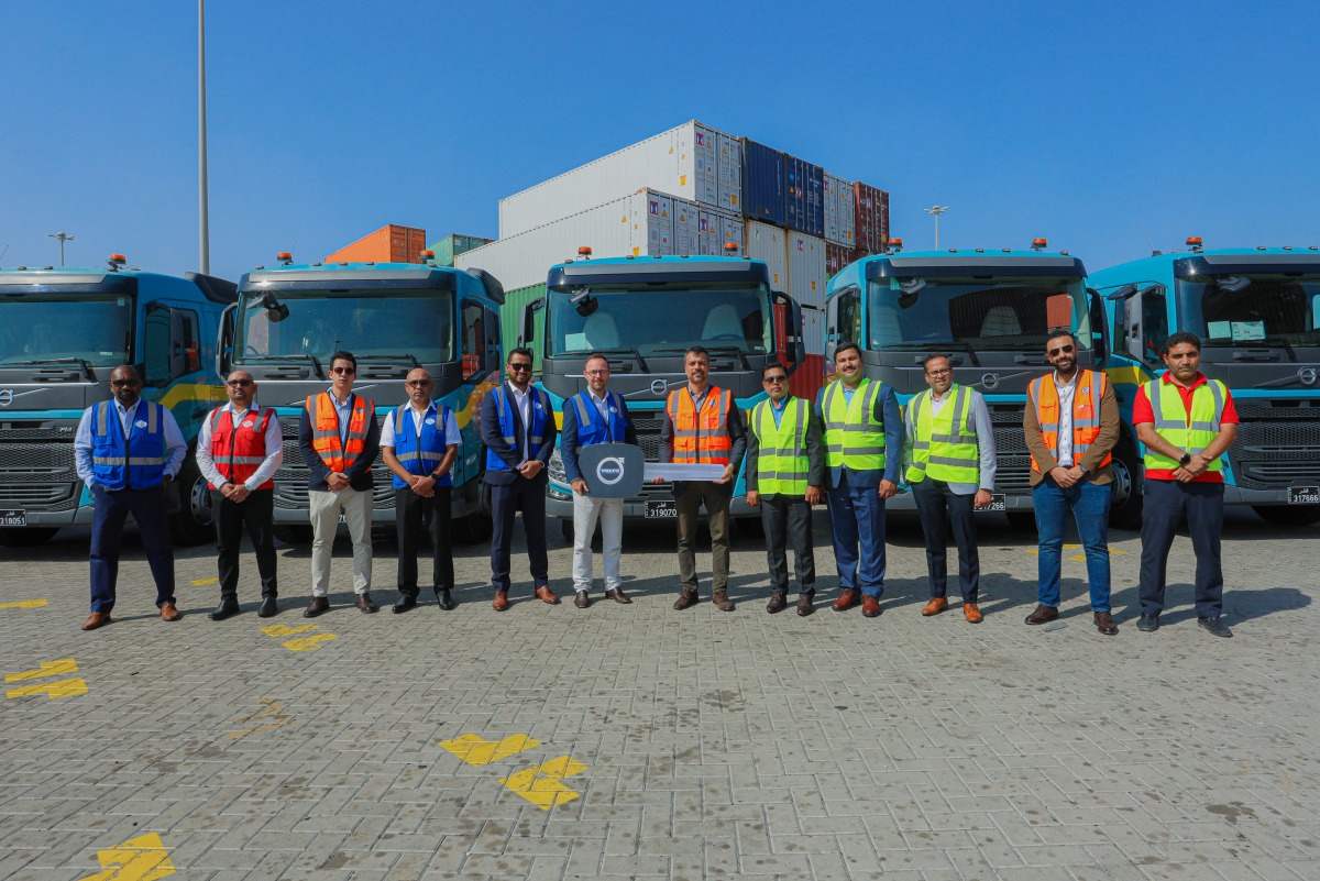 Domasco delivers new Volvo FM 400 4X2 tractor heads to GAC Qatar