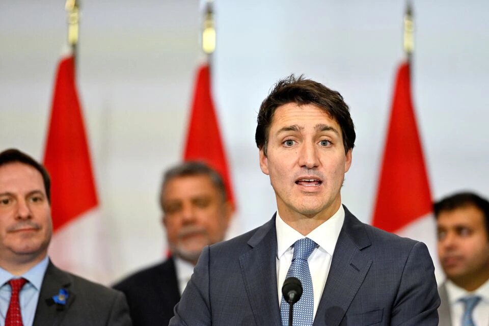 Canada's Prime Minister Justin Trudeau speaks at a news conference addressing the handgun sales freeze, in Surrey, British Columbia, Canada, on October 21, 2022. REUTERS/Jennifer Gauthier

