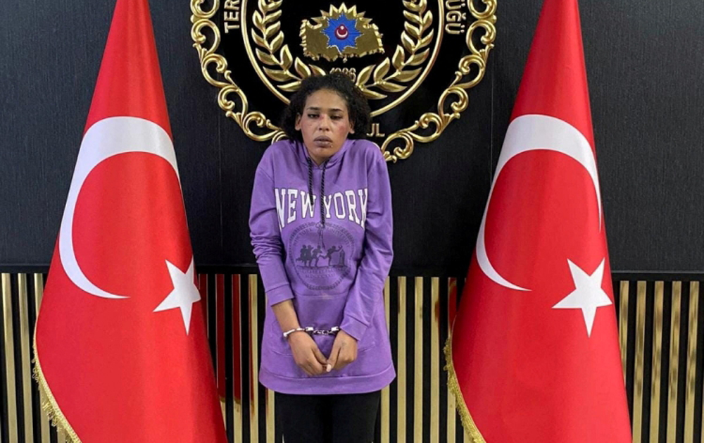 Police, cited by NTV, named her as Alham Albashir and said she was arrested at 02:50 am in an Istanbul suburb.