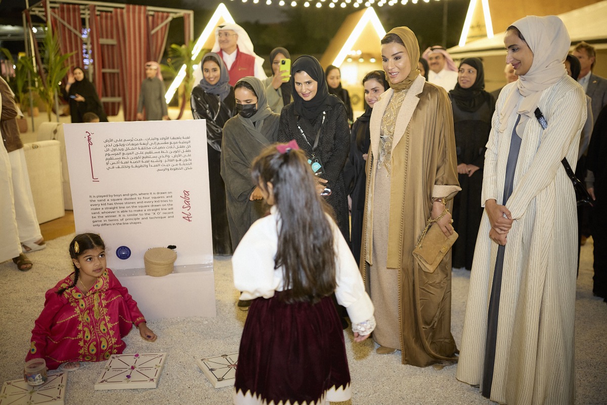 Sheikha Moza attends Opening Ceremony of D'reesha Performing Arts Festival - Vimarsana News