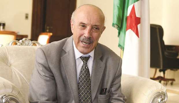 Ambassador of Algeria H E Dr. Mustafa Boutoura