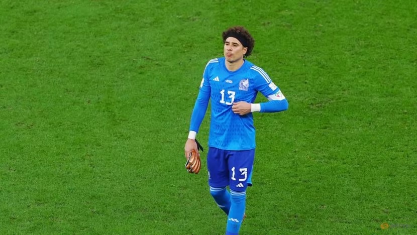 December 1, 2022 Mexico's Guillermo Ochoa looks dejected after the match as Mexico are eliminated from the World Cup REUTERS/Molly Darlington