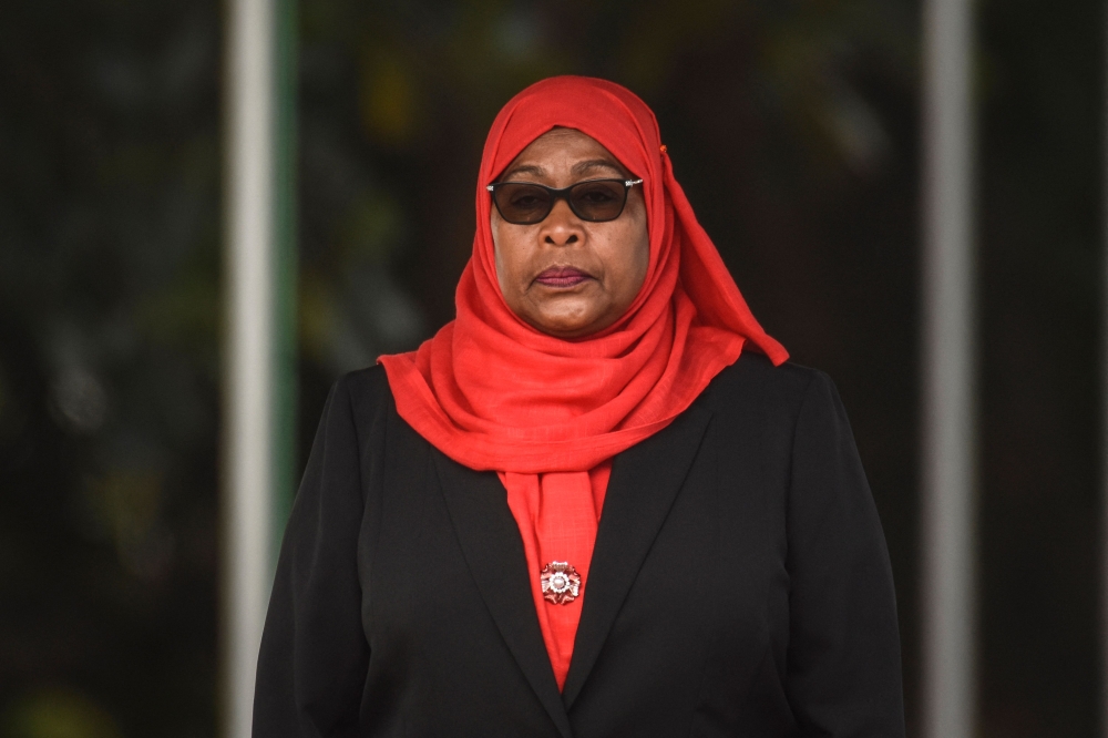 Tanzanian President Samia Suluhu Hassan. (AFP File photo)
