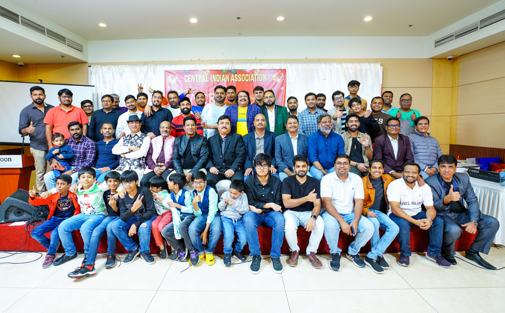 Participants during a cultural activity organised by Central Indian Association Qatar group.