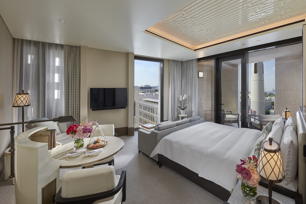 An inside view of Mandarin Oriental, Doha. 