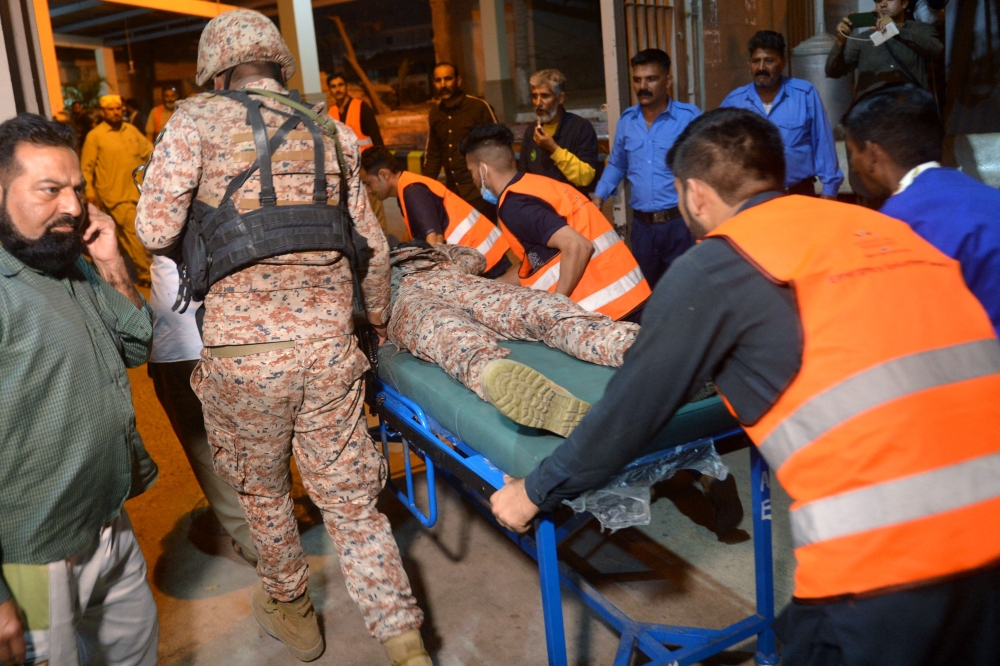 Four killed, 14 wounded in Karachi police attack claimed by Pakistan
