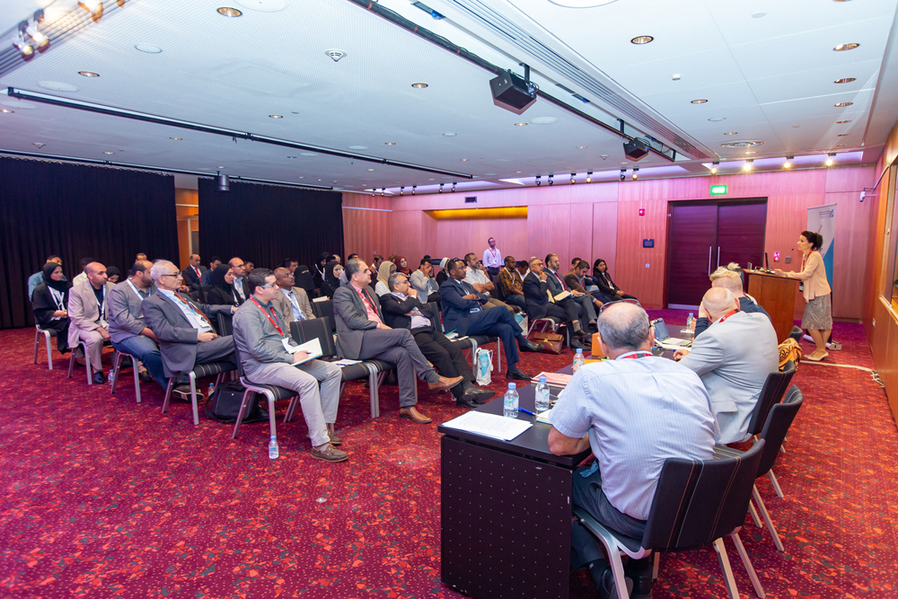 Participants at a workshop held during a previous edition of the International Translation Conference.
