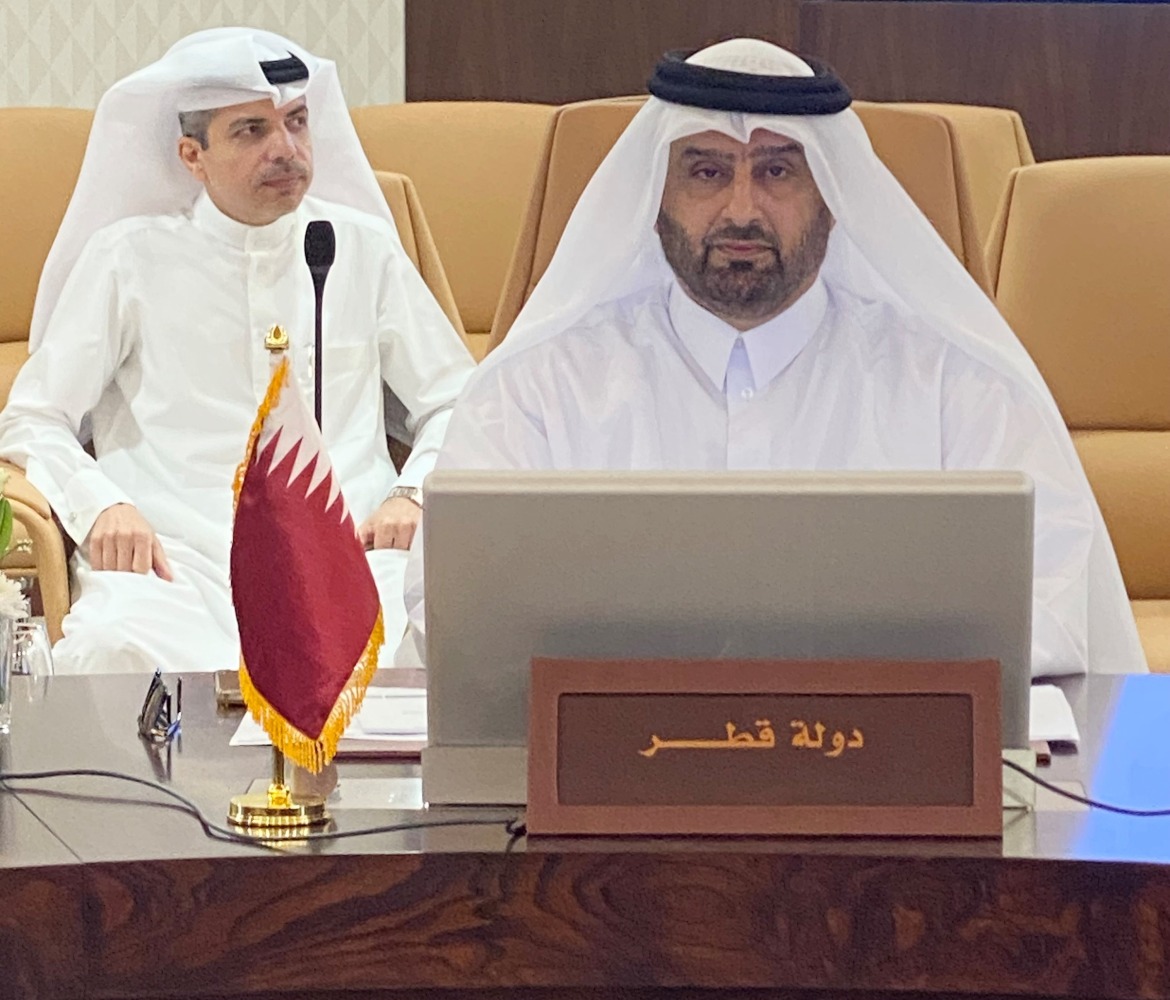 Qatar General Authority for Standardization and Metrology Chairperson Eng. Mohammed bin Saud Mohammed Al Musallam heading Qatar’s delegation to the meeting.