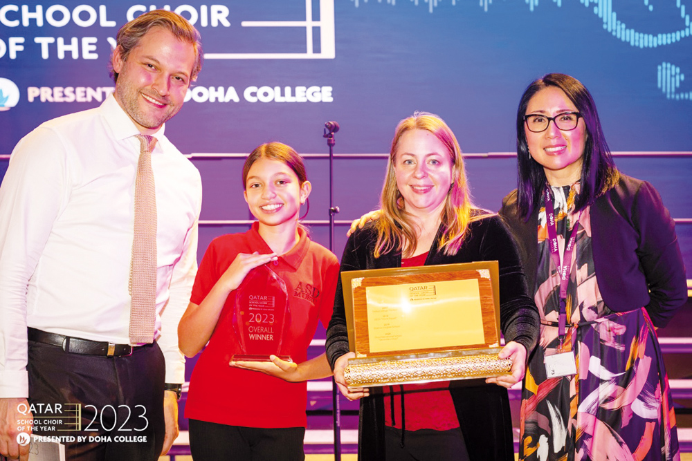 Overall winners “Dragon Voice Squad” of ASD.