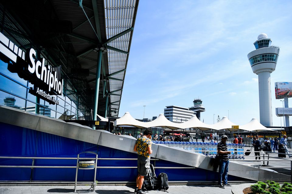 A general view of Schiphol Airport in Amsterdam, Netherlands June 16, 2022. REUTERS/Piroschka van de Wouw

