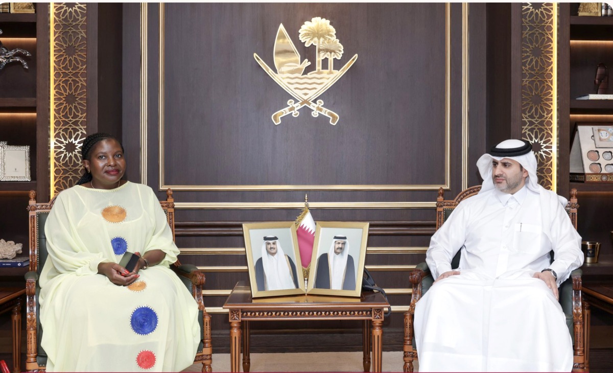 QCB Governor meets Egmont Group Chair The Peninsula Qatar