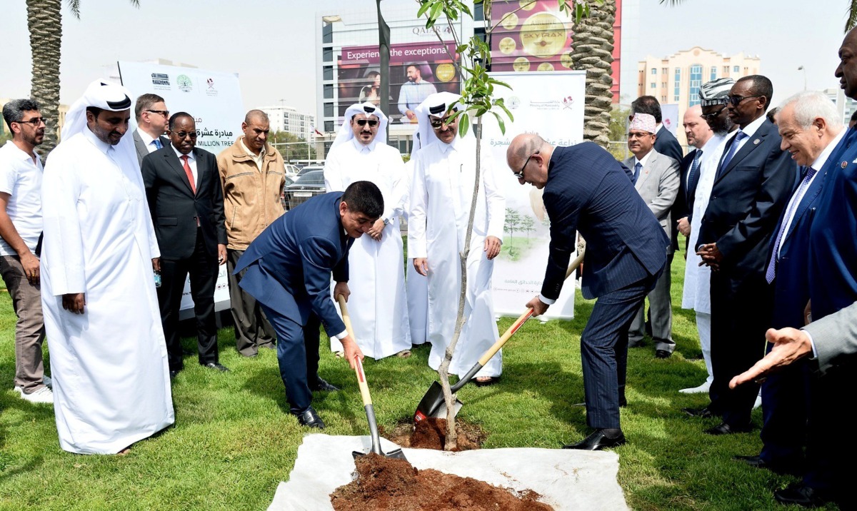 Envoys participate in Plant Ten Million Trees initiative The