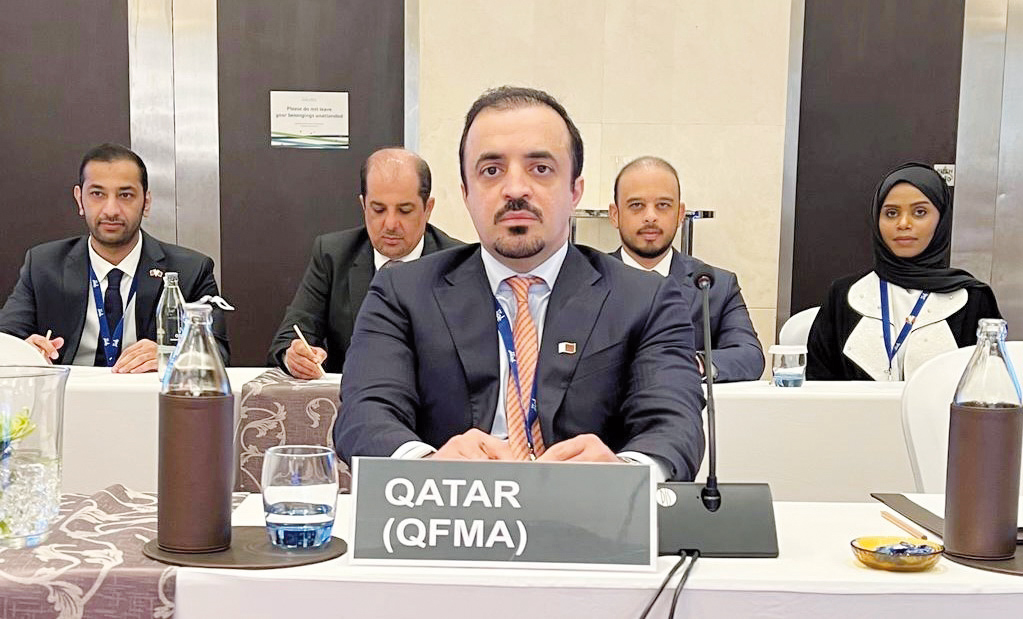 Chief Executive Officer, Tamy bin Ahmad Al Binali heads the QFMA delegation during IOSCO meeting in Bangkok, Thailand.
