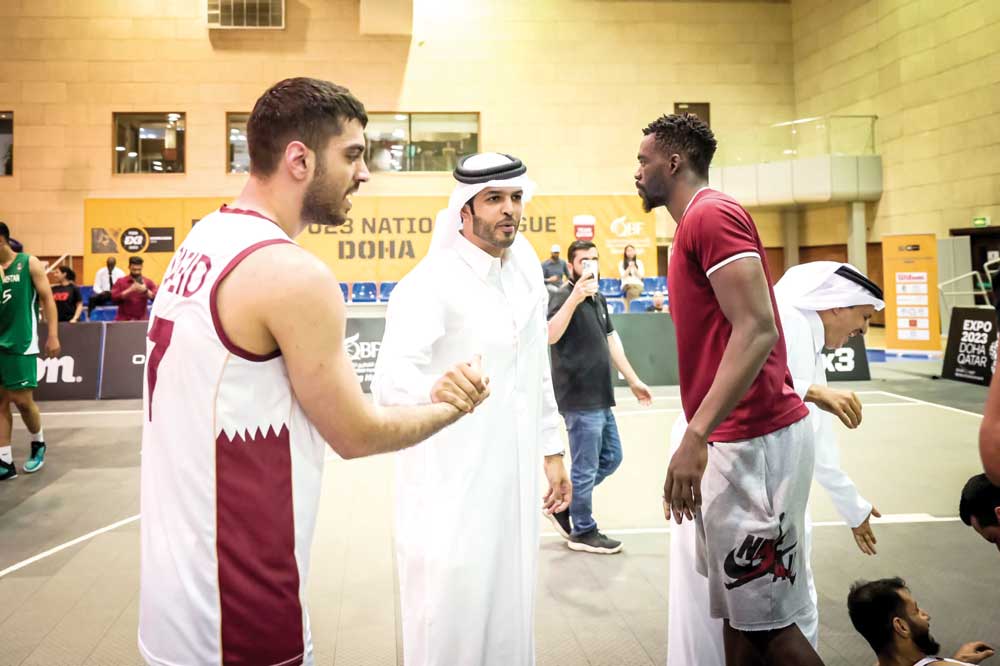 Nation's Cup West Asia Qatar Basketball Federation President lauds