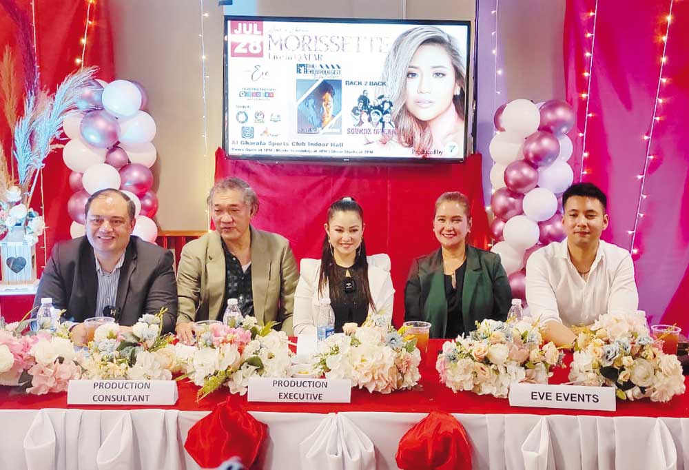 Filipina singer Morisette live in Qatar on July 28 - Vimarsana News