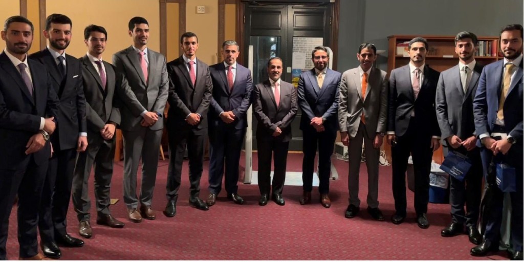 Ministry of Foreign Affairs employees during the graduation ceremony.