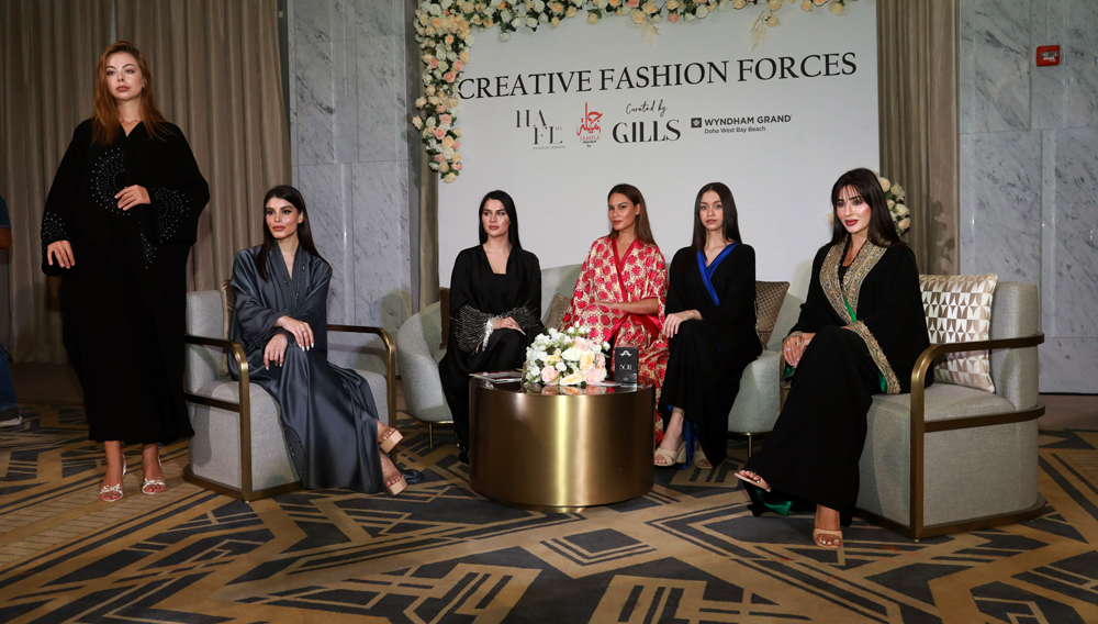 Models during the Creative Fashion Forces.