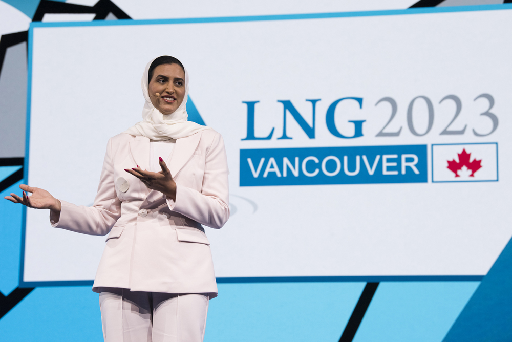 QatarEnergy’s Manager of Public Relations and Communication, Lolwa Khalil Salat