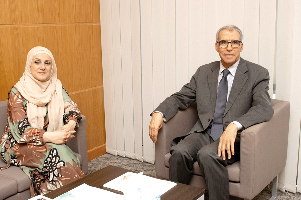 The research team - Dr. Fatma Kayan Fadlelmula and Dr. Abdellatif Sellami.