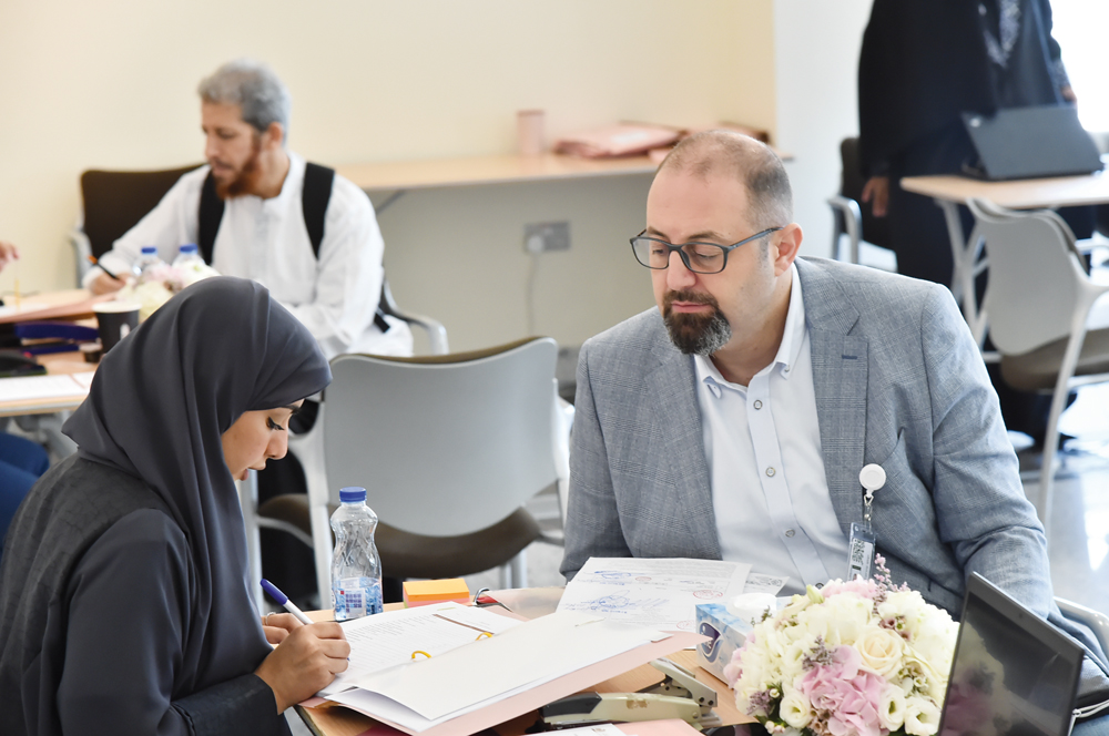 A view of QU Orientation Day.