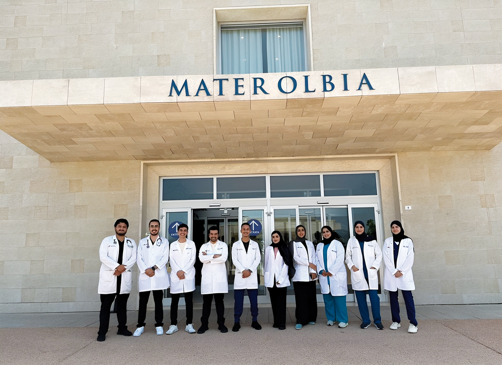 Qatar University International Internship Program students