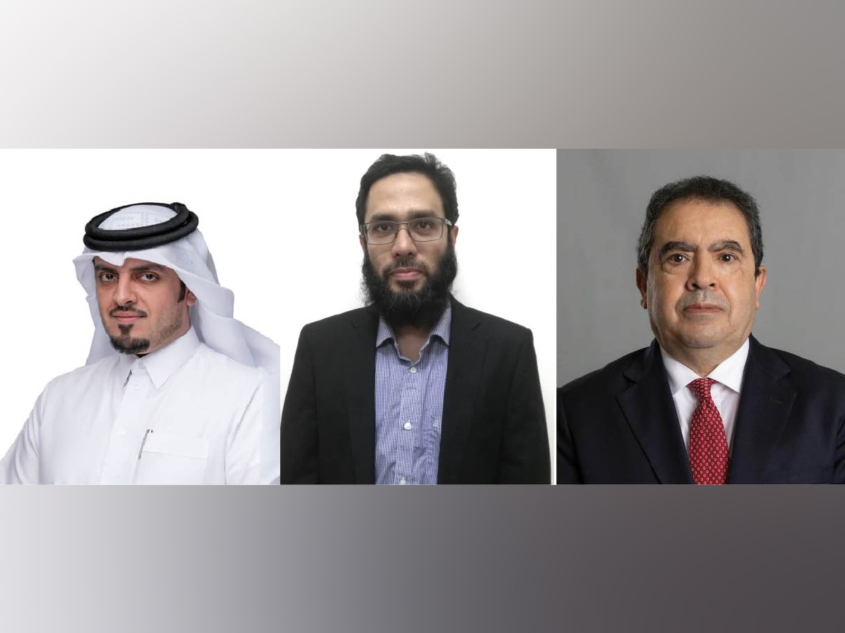 From left: Jassim Al Mulla, Dr. Tanvir Alam and Mounir Hamdi