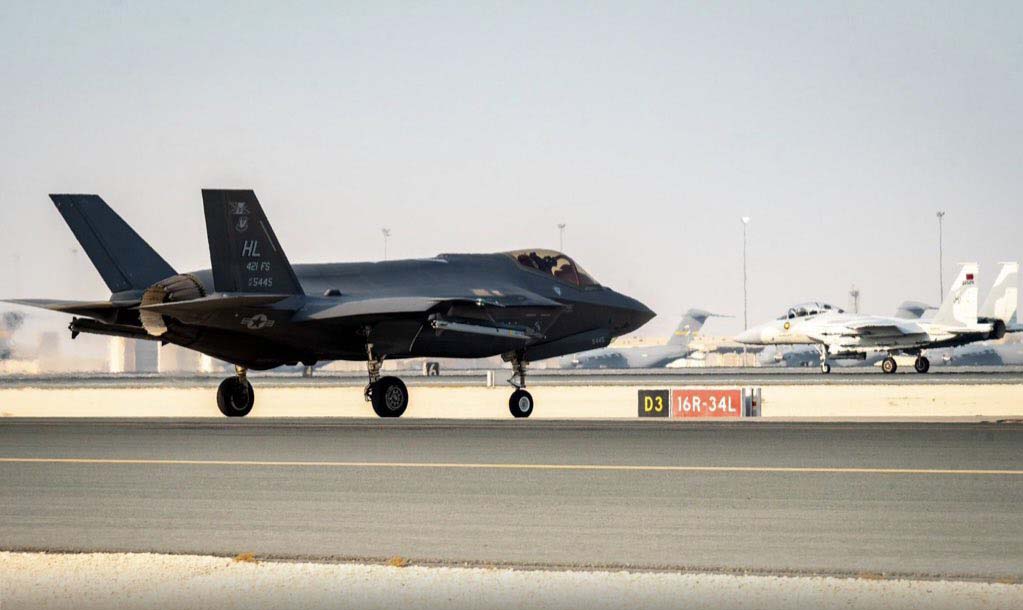 Four US fighters arrive in Qatar for joint drill The Peninsula Qatar