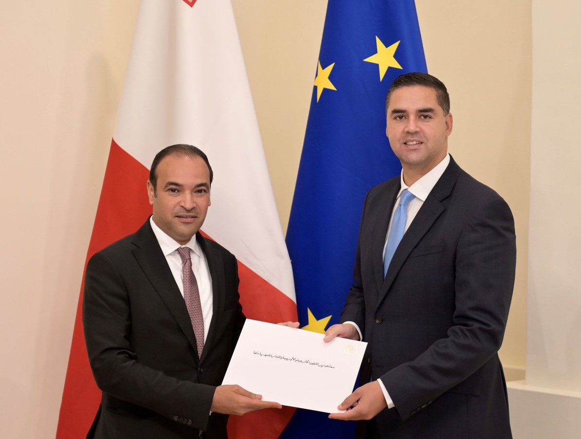 Maltese foreign minister receives copy of Qatari ambassador's credentials The Peninsula Qatar