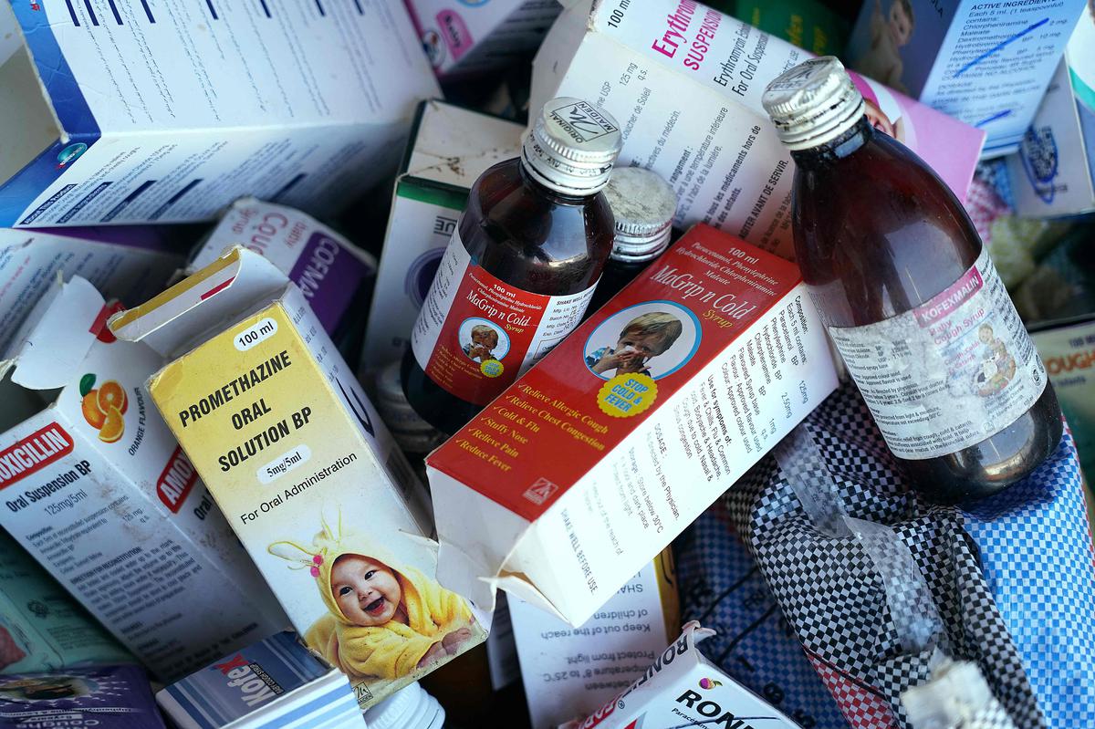 AFP file photo: The World Health Organisation (WHO) on October 5 warned that four ‘contaminated’ cough syrups allegedly produced by Maiden Pharmaceuticals Limited based in Haryana’s Sonepat could be the reason for the deaths in Gambia.