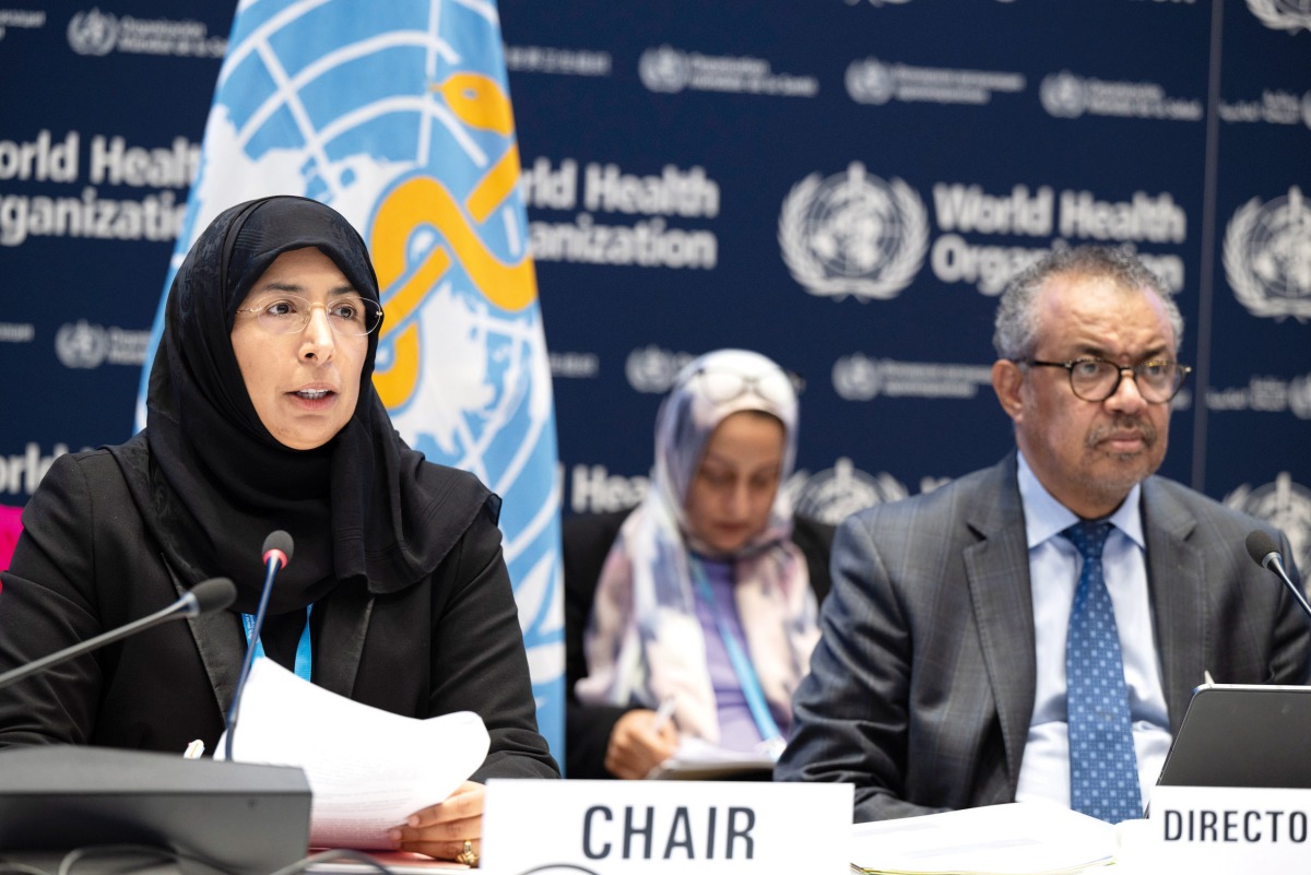 Qatar chairs WHO Executive Board to review health conditions in Palestine - Vimarsana News