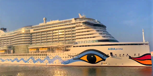 German cruise ship AIDAprima docks at Doha Port - Vimarsana News