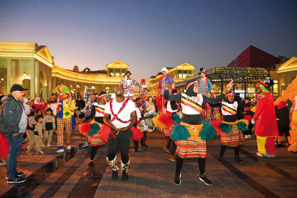 Public entertainment events at Katara continue throughout the tournament.