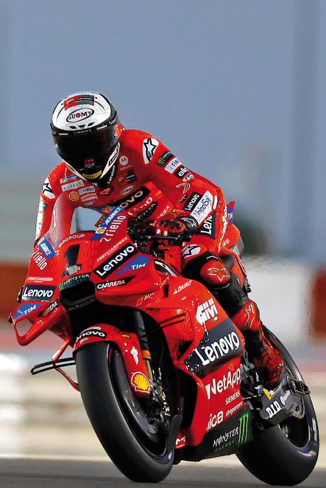 Qatar MotoGP Test: Bagnaia quickest ahead of Martin and Espargaro on Day 1 - Vimarsana News